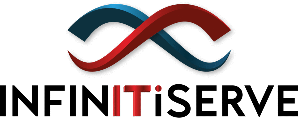 InfinITiServe new logo IT & MEDIA