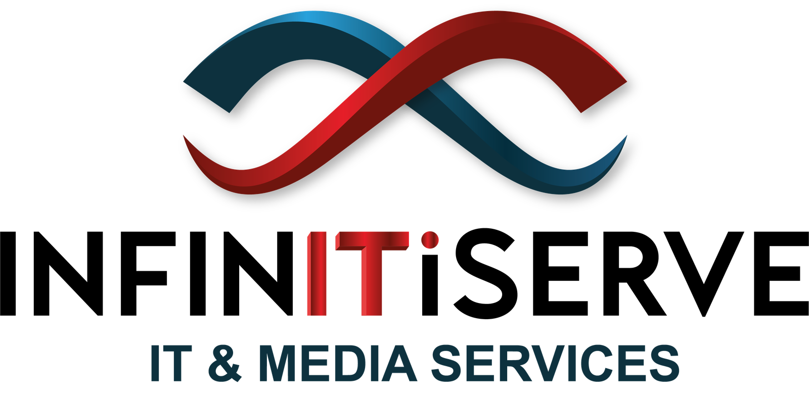 InfinITiServe new logo IT & MEDIA